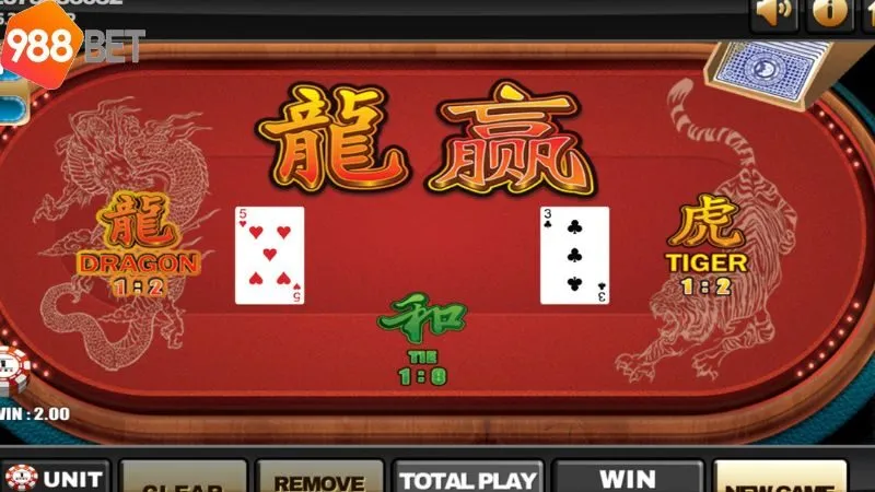 Rồng Hổ (Dragon Tiger) - Trò chơi kịch tính, nhận thưởng hấp dẫn 6 rong-ho-(dragon-tiger):-cach-dat-cuoc-trong-game-rong-ho